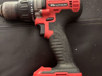 Bauer 20V Lithium 1/2" Compact Drill/Driver, Model 1991C-B works and looks good tool and battery only