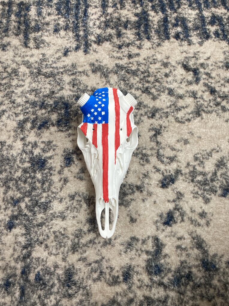 Antler Mount Skull (3d Printed)