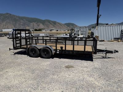 2026 PJ Trailers 7x18 83 Tandem Axle Channel (UL)"