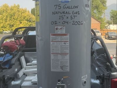 New 75 Gallon Water Heater