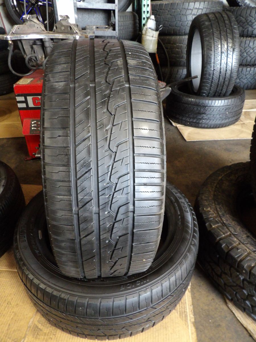 215/50R17 SUMITOM OHTR PO3 A/S PAIR OF TWO USED TIRES