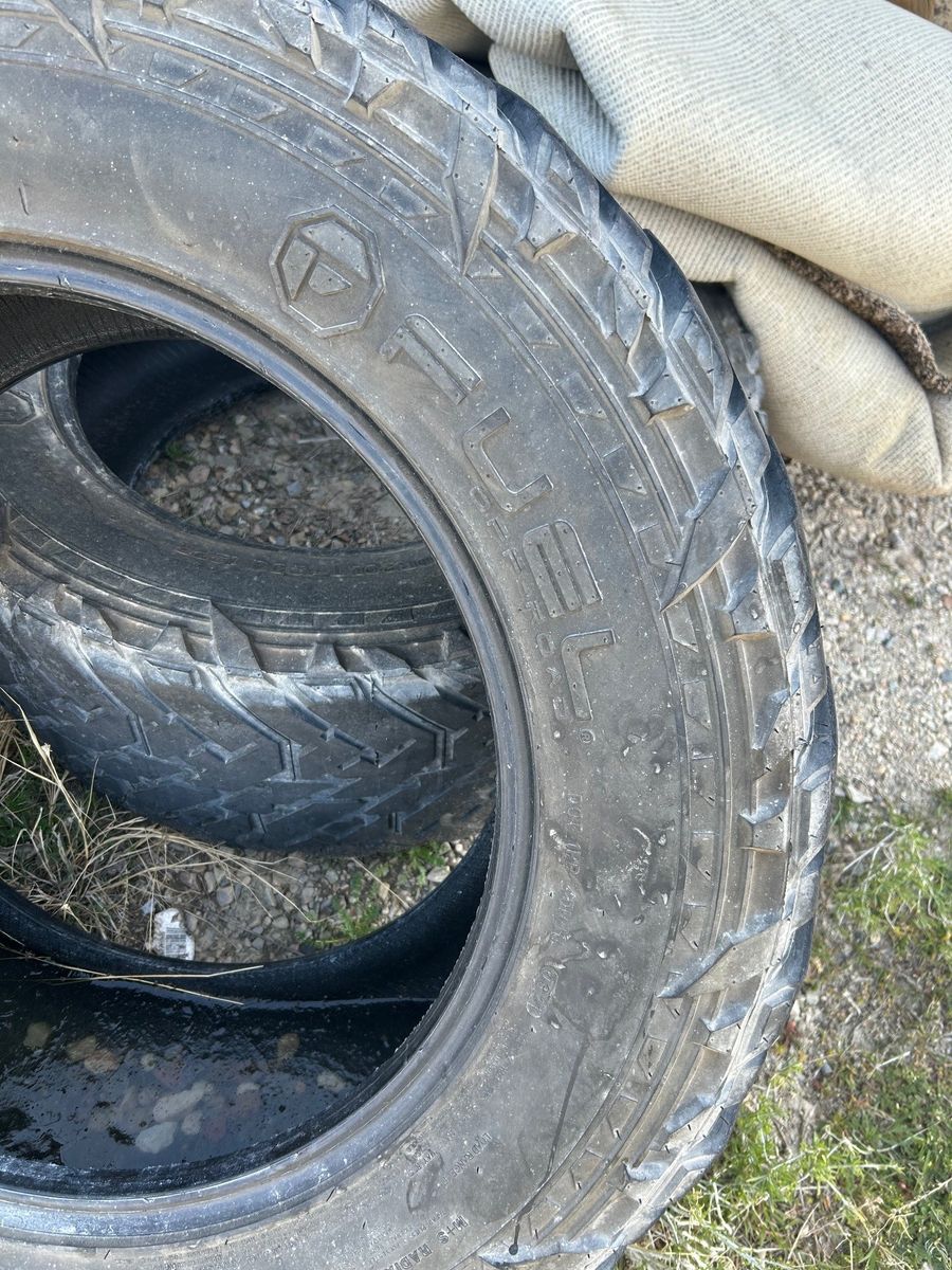 Full set of 4 35x12.50R20 12ply Fuel Gripper MT