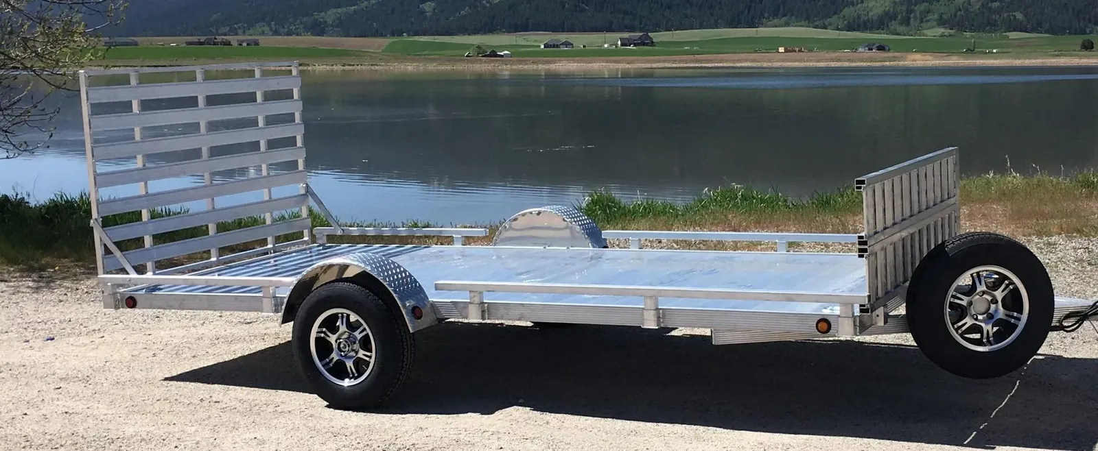 6’x14′ All-Aluminum Silverwing Trailer