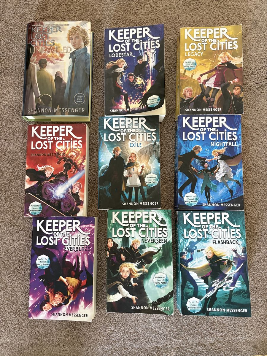 Keeper of the lost cities books