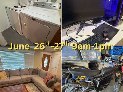 HUGE ESTATE SALE – HIGH-END ITEMS!