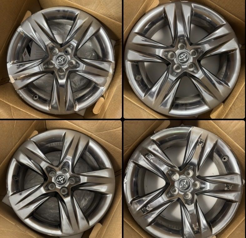 Four Toyota wheels (2019 Highlander)
