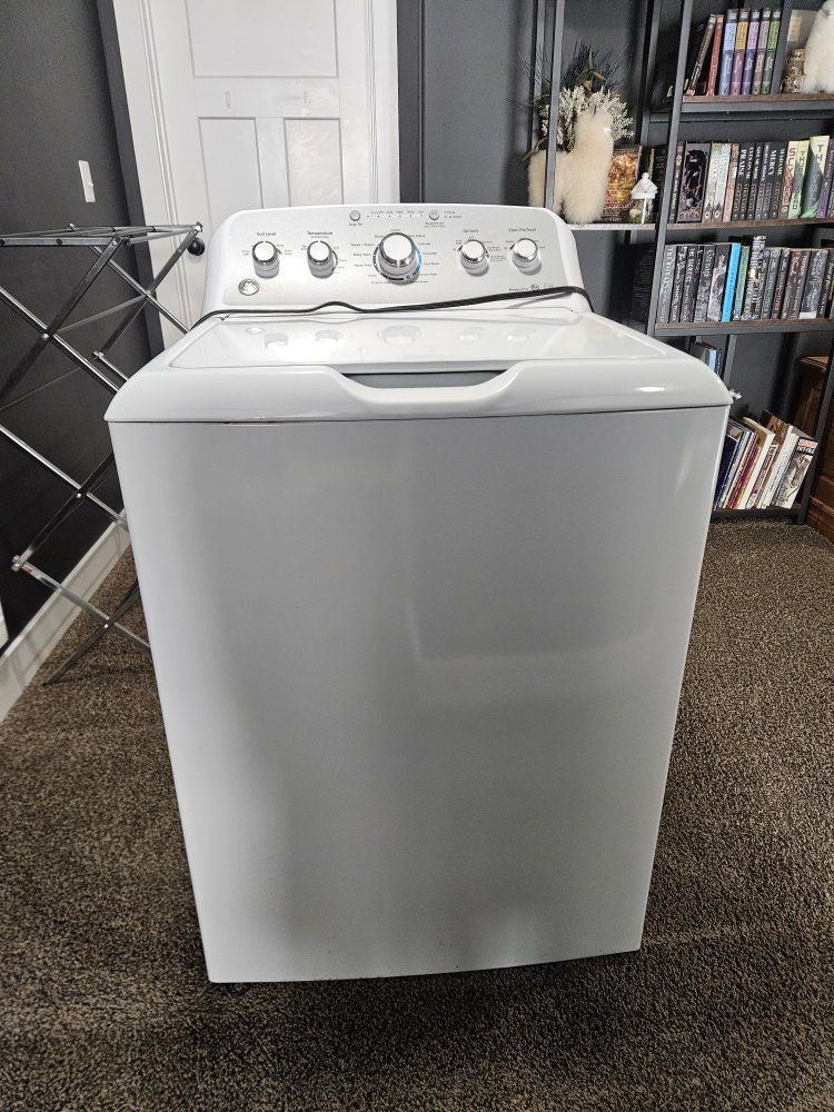 GE Top-Load Washing Machine - White