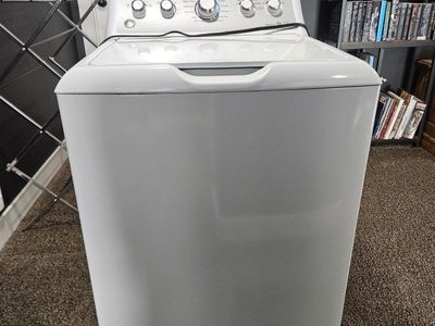 GE Top-Load Washing Machine - White