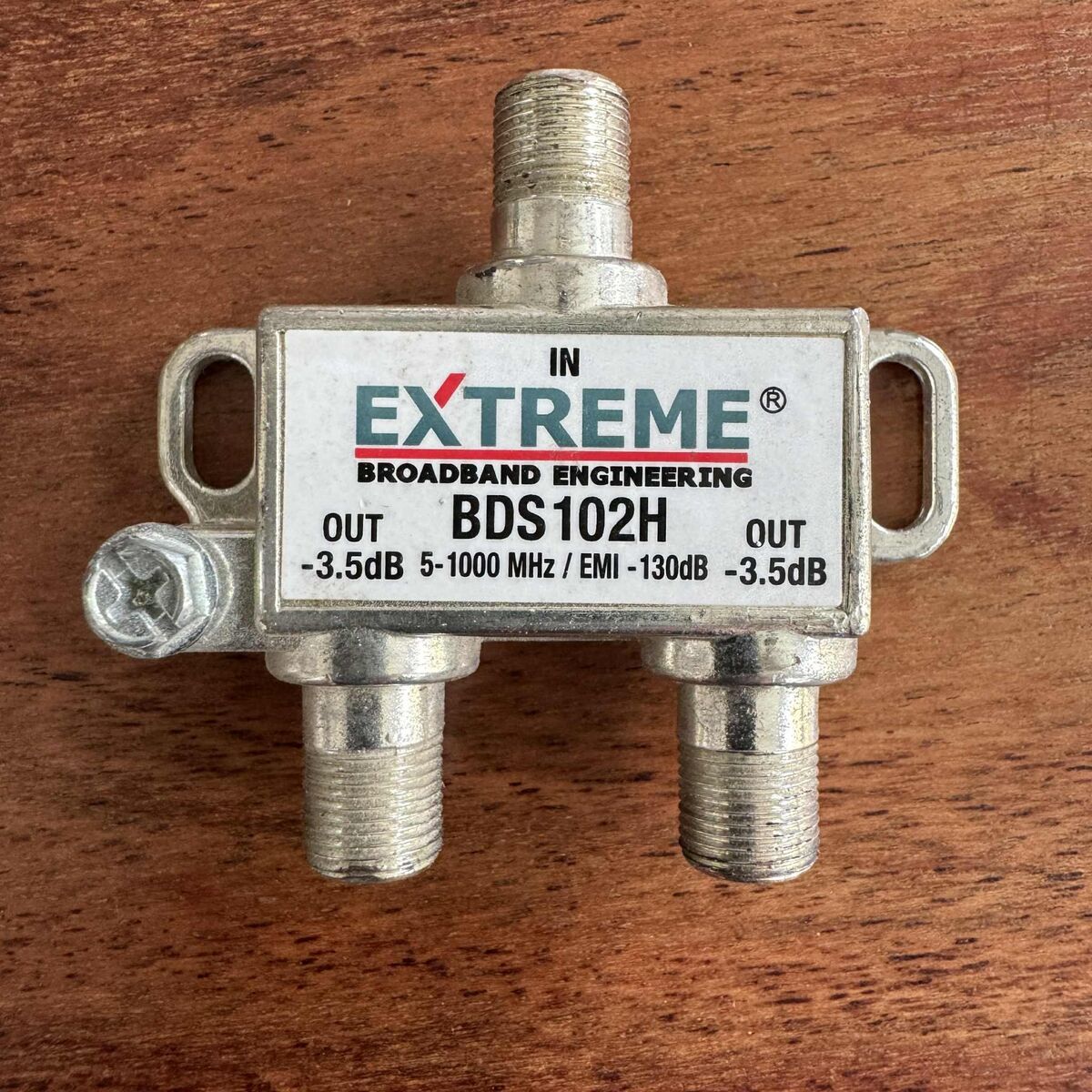 2-Way Digital High Performance Coax Cable Splitter - BDS102H