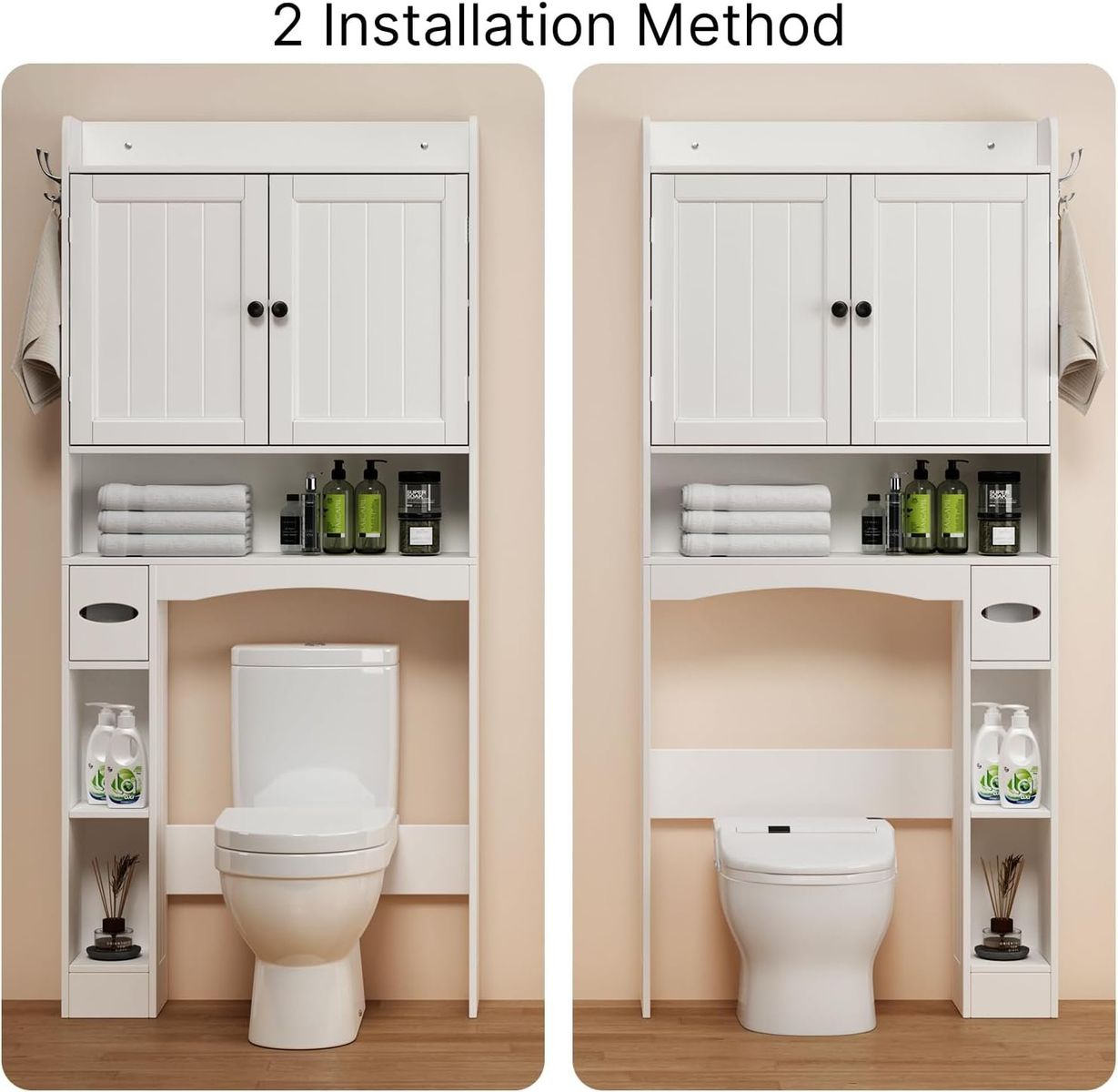 Over the Toilet Storage Cabinet