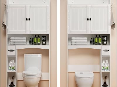 Over the Toilet Storage Cabinet