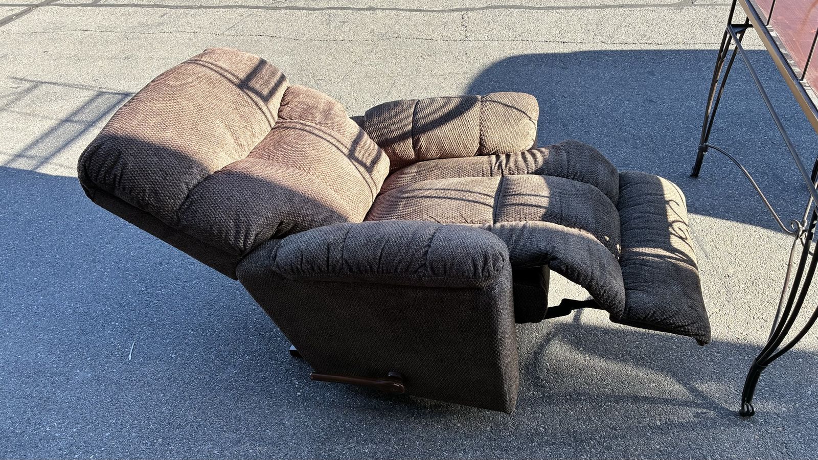 Brown Recliner Chair - Upholstered, Comfortable Seating