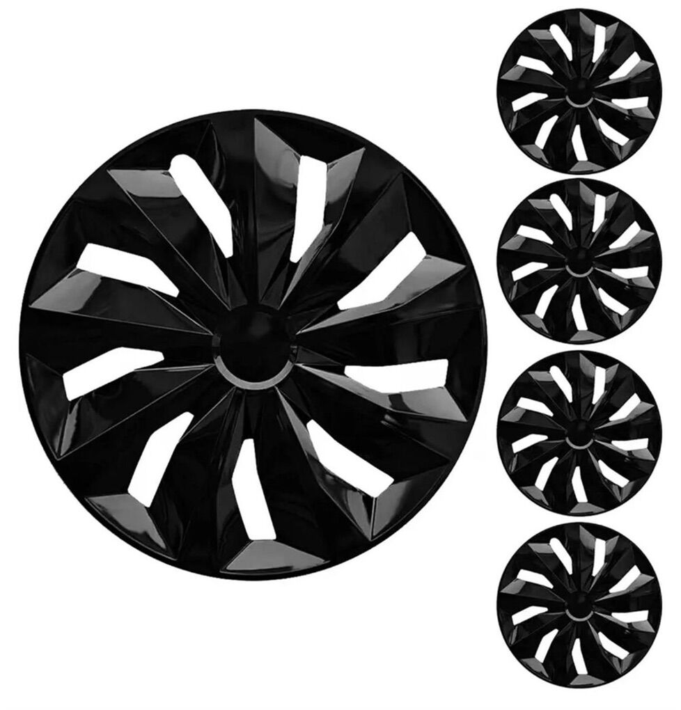 Black Wheel Rim Covers