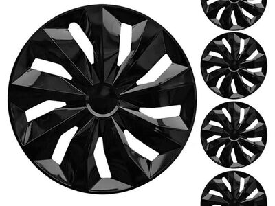 Black Wheel Rim Covers