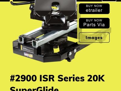 20k Pullrite slider hitch - used only once!