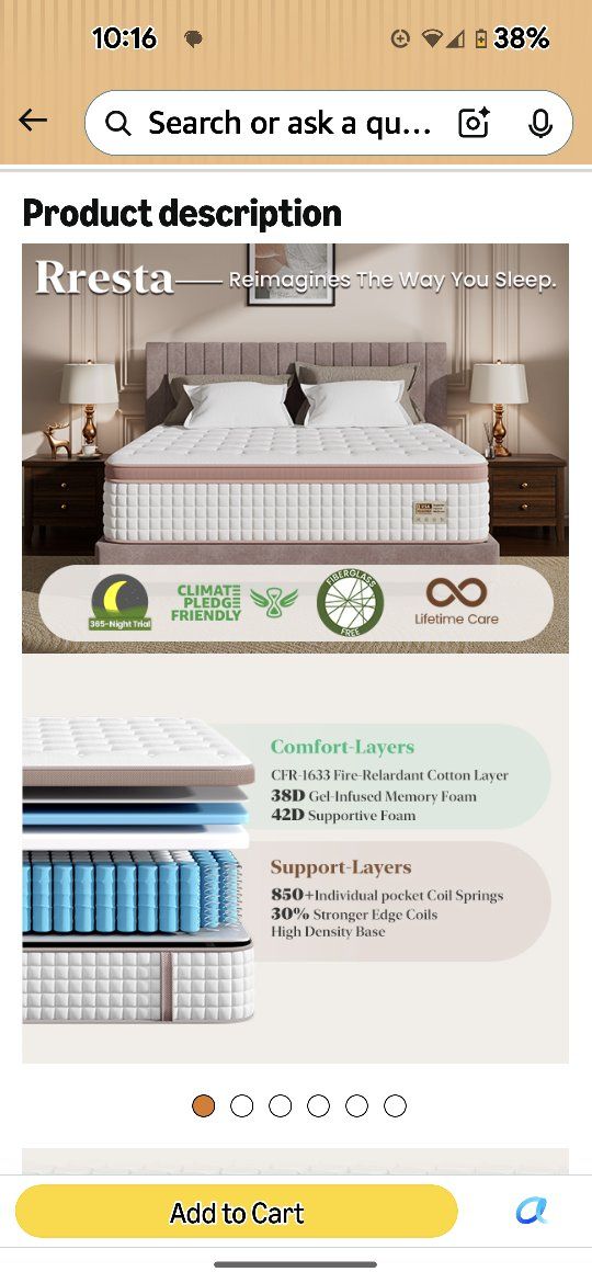 Queen mattress