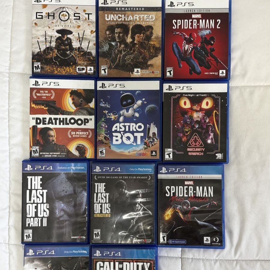 PS5 & PS4 Games