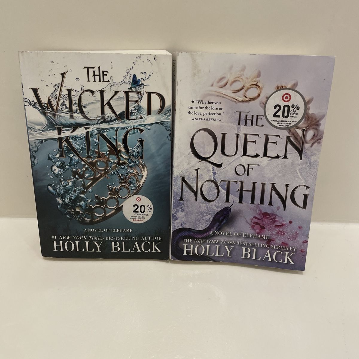 Holly Black The Wicked King & The Queen of Nothing - A Novel of Elfhame Book Lot