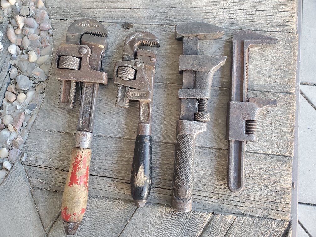 antique wrenches