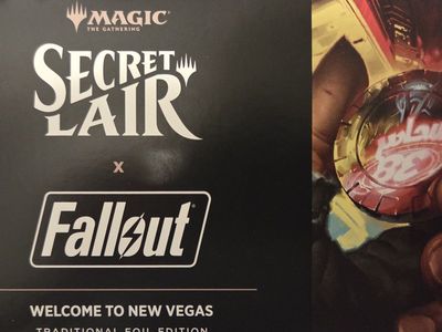 MTG Secretlair Fallout - Welcome to New Vegas FOIL