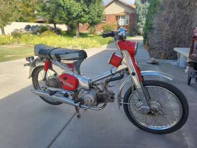 1962 C100 Classic Honda 50 Motor Cycle