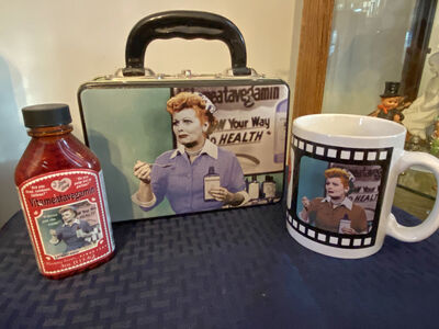 For the I Love Lucy fan.... A Vitameatavegemin Lunchbox