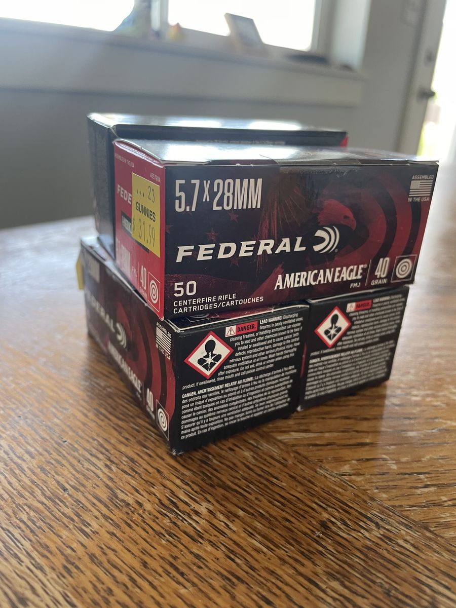 Federal American Eagle 5.7 Ammo