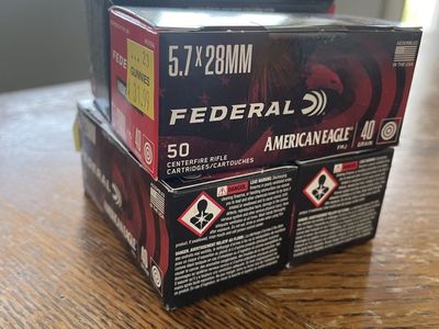 Federal American Eagle 5.7 Ammo
