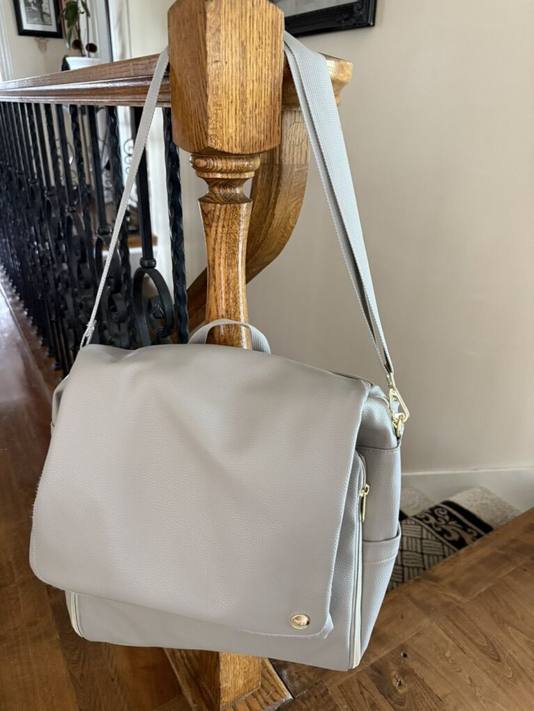 Brand New Gray Diaper Bag Backpack