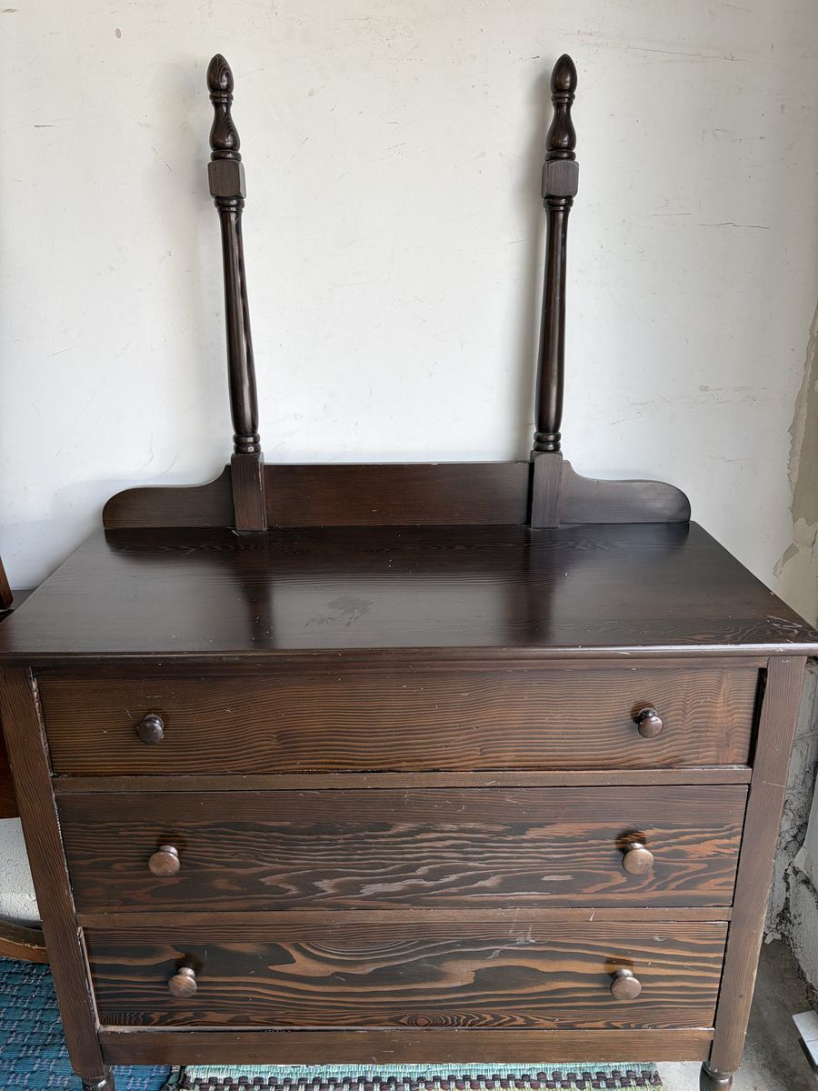 Vintage 3 Drawer Dresser - Restoration Project