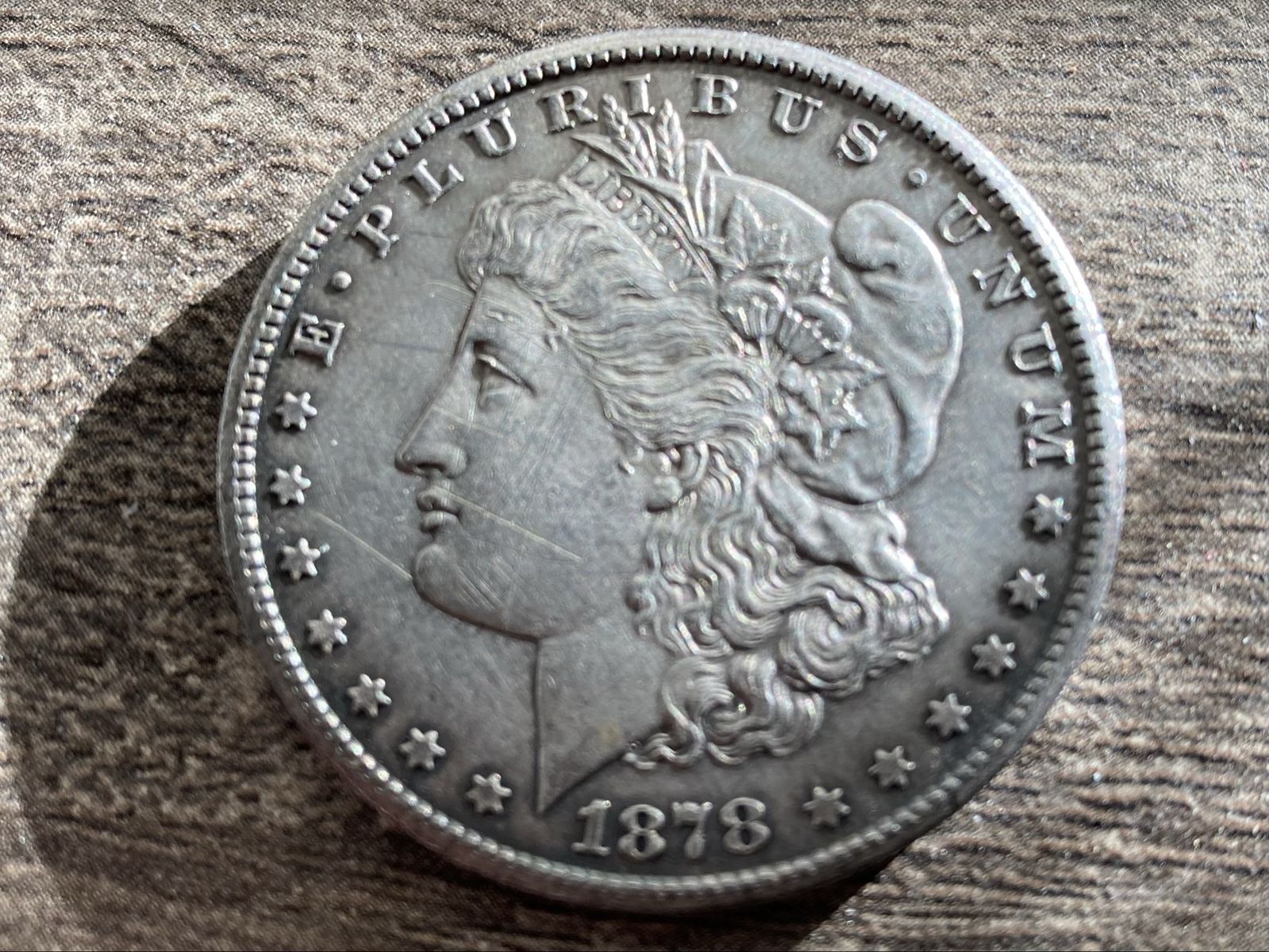 1878 cc Morgan Silver Dollar
