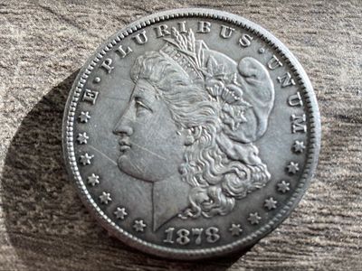 1878 cc Morgan Silver Dollar