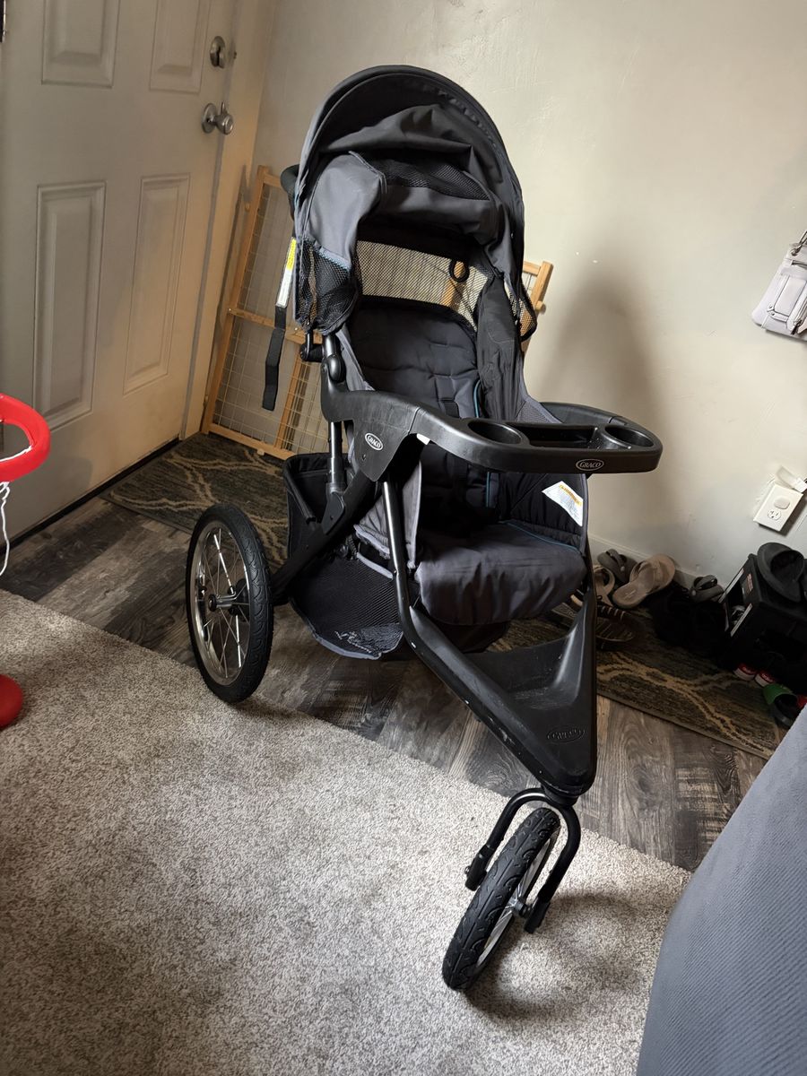 Graco Modes Jogger SE Travel System Stroller - Black, All-Terrain, 3-Wheel Design