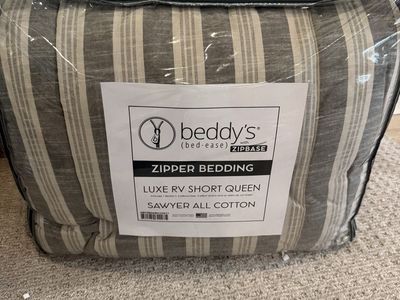 Beddys RV QUEEN Sawyer cotton ZIPBASE