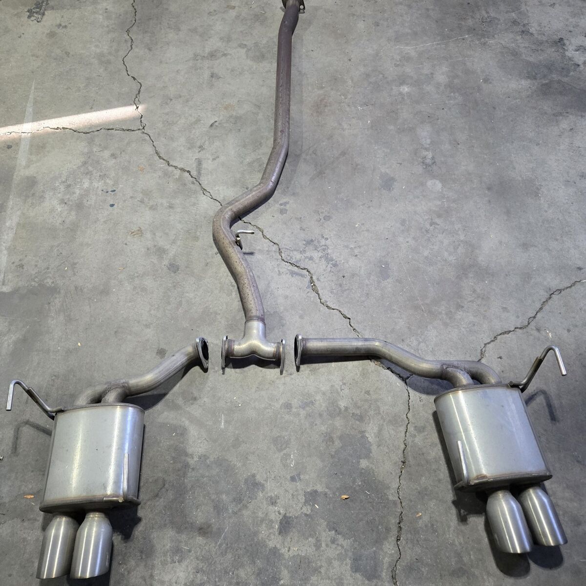 2021 WRX stock exhaust