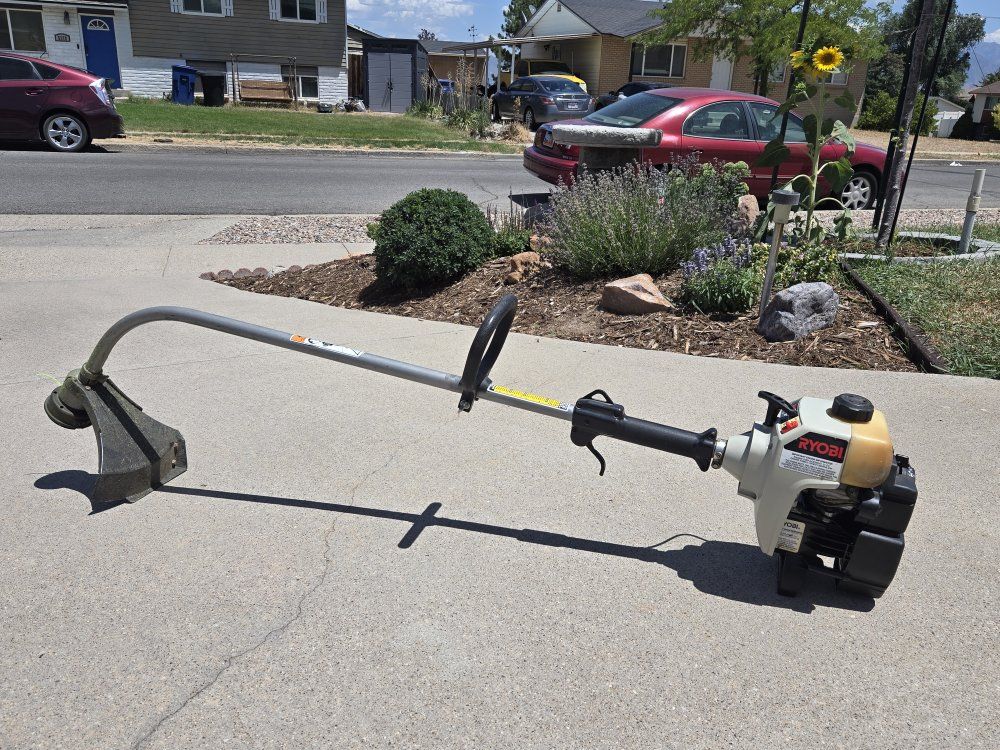 Ryobi 31cc 15" Gas String Trimmer - Weed Wacker for Lawn Care