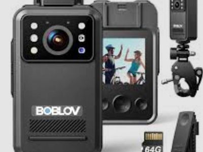 BOBLOV A28 Body Camera, Capture Every Moment with