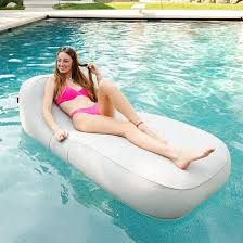 Big Joe 22132323 Aura Drift Inflatable Chaise Pool Float 1950890 #106697
