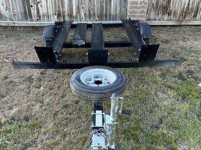3 place dirtbike trailer