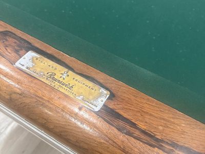 Vintage Brunswick Centennial 100 year Anniversary Pool Table 1945