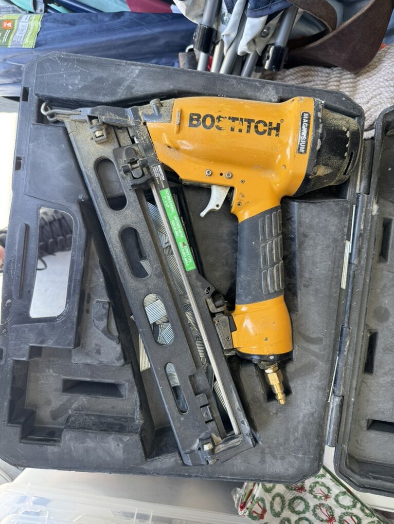 2 Different Bostitch Nail Guns.