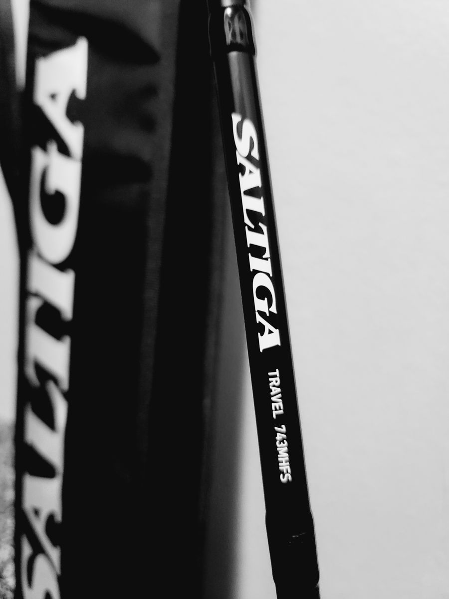 Daiwa Saltiga Spinning Rod for travel