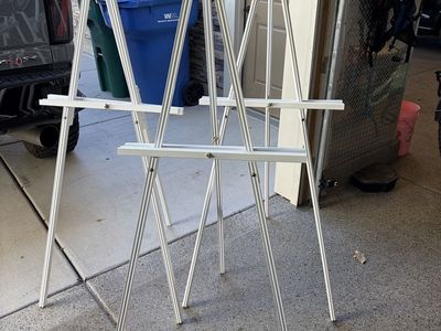 The new easels