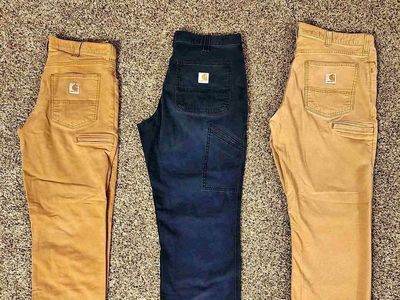 Men's Carhartt jeans 34x32 - $35 each Cash