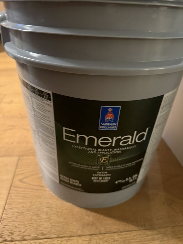 5 Gallons Paint - Sherwin Williams Alabaster