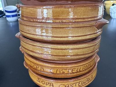 Ceramic Soup Bowls from Spain