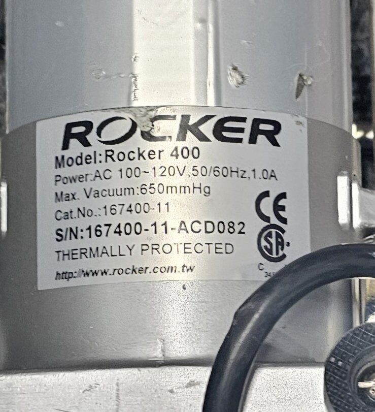 Rocker 400 Oilless Vacuum Pump