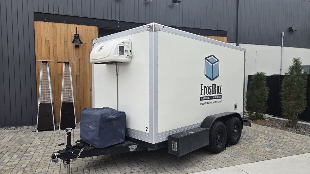St. George Area- Towable Freezer/Refrig Combo Trailer 7x12 ft
