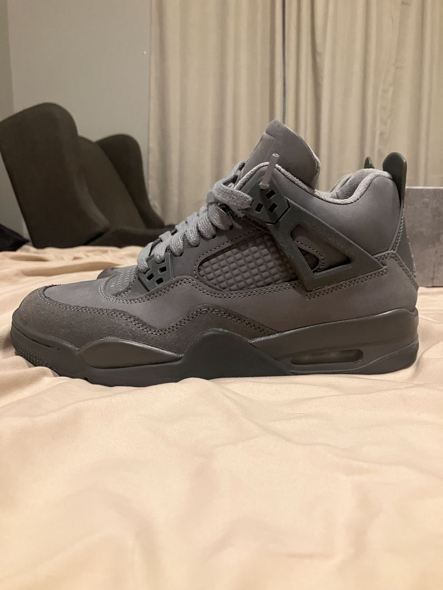 Nike Air Jordan 4 Retro SE GS Wet Cement Paris Grey HM8965-001 Size 7Y with Box