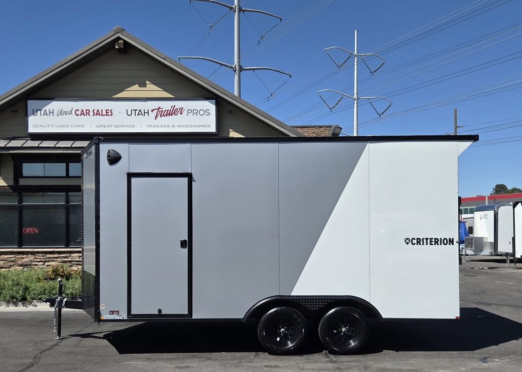 8x16 / 8.5x16 .080 Aluminum Exterior Enclosed Cargo Trailer Criterion 2026